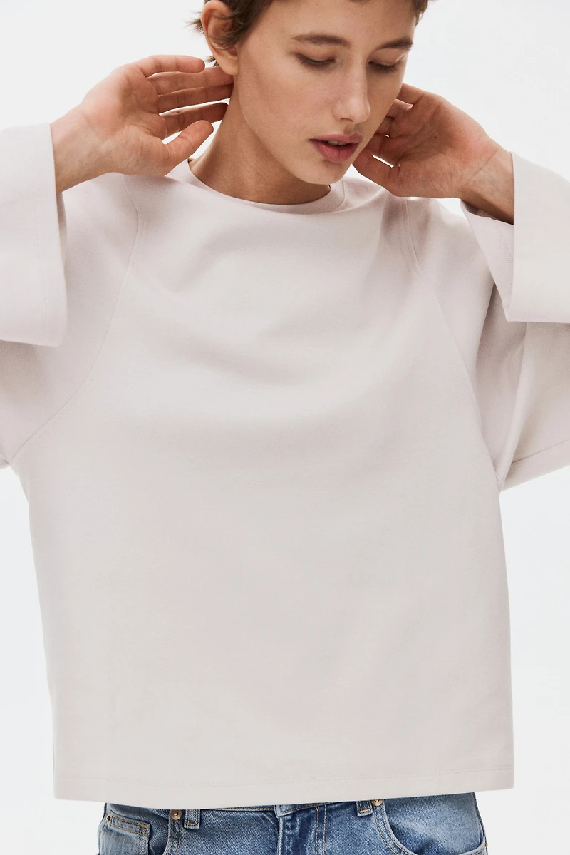 Oversized Interlock Top