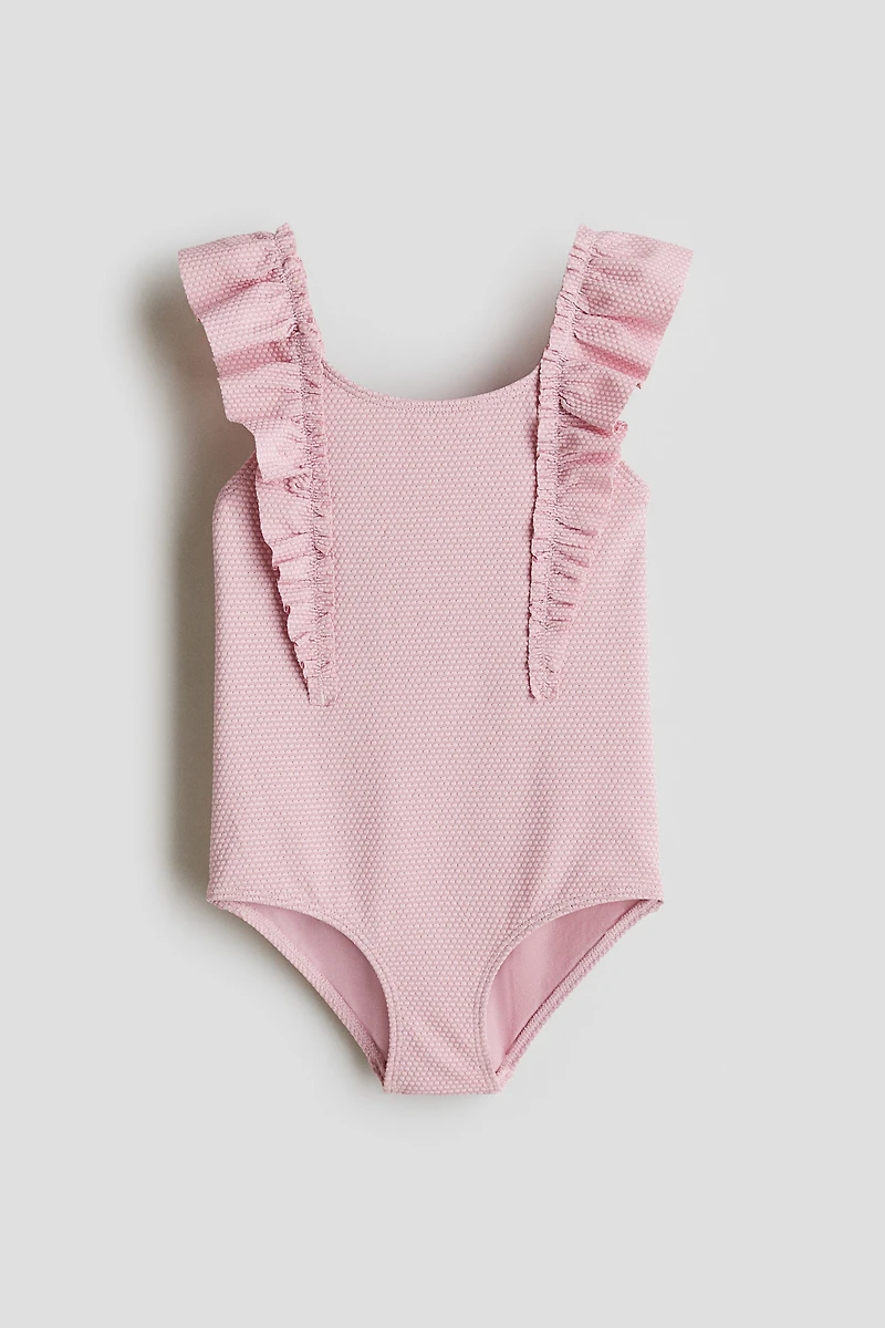 Ruffle-Trimmed Swimsuit