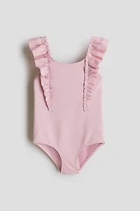 Ruffle-Trimmed Swimsuit