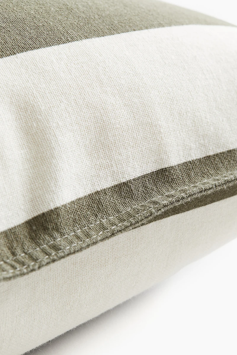 Linen-Blend Cushion Cover