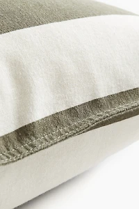 Linen-Blend Cushion Cover