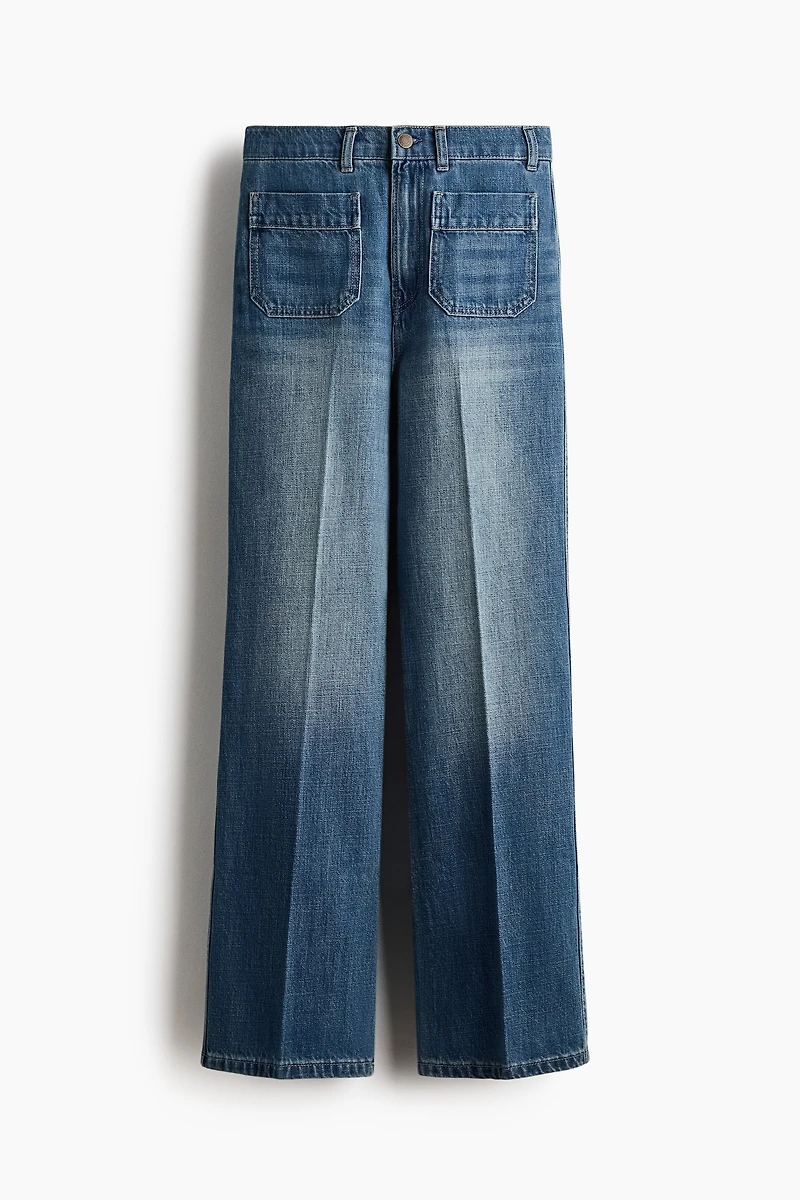 Straight High Waist Jeans