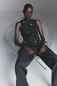 Haut ornementé en scuba