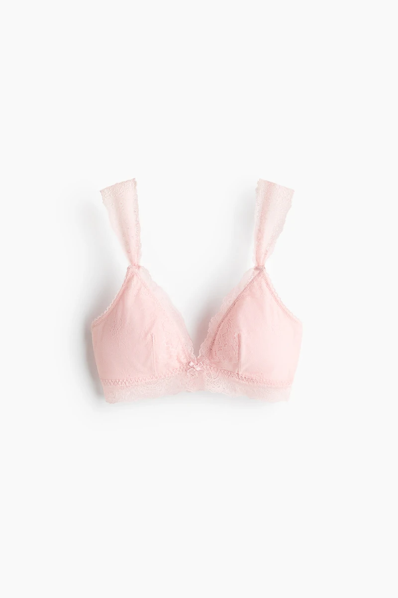 Padded Soft-Cup Lace Bra