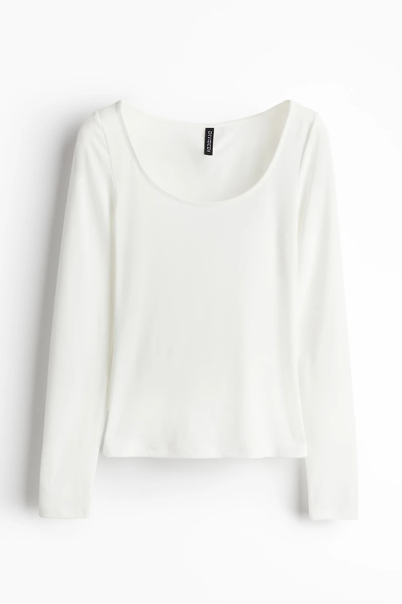 Scoop-Neck Top