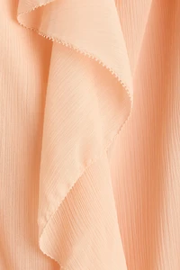 Flounced Chiffon Dress