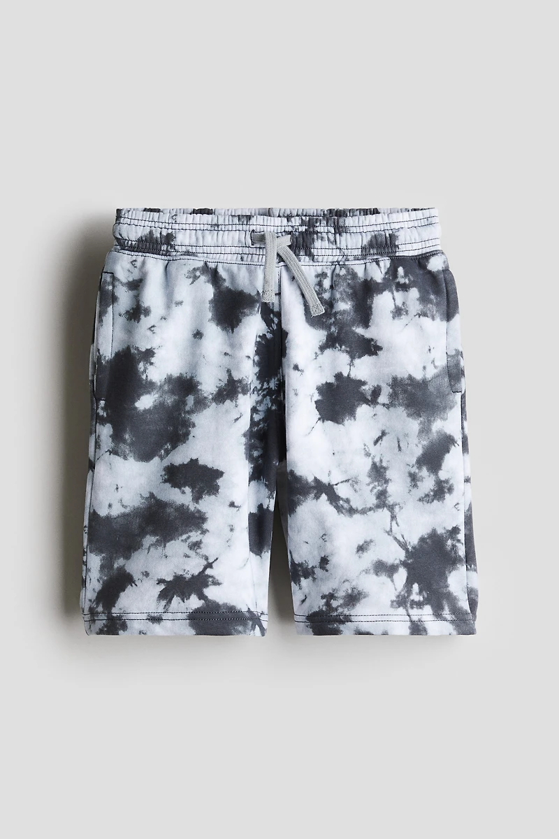 Short en molleton imprimé
