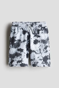 Short en molleton imprimé