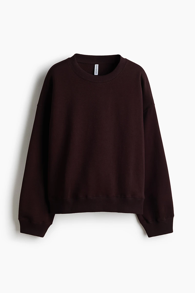Sweatshirt with Printed Motif