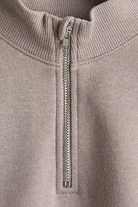 Chandail à col fermeture éclair