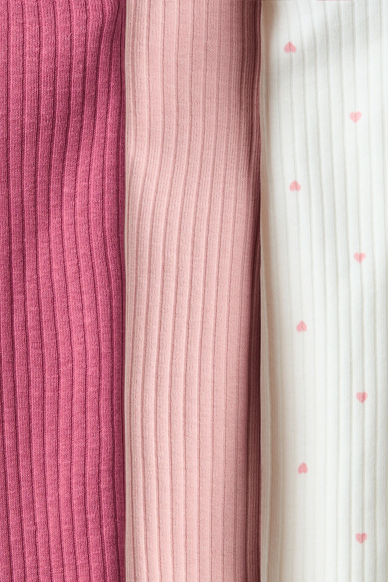 3-Pack Cotton Bodysuits