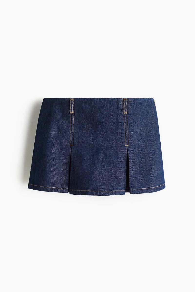 Pleated Mini Skort