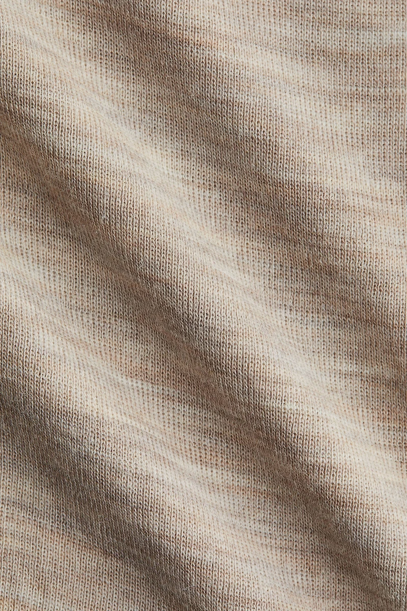 T-shirt en jersey de laine mérinos