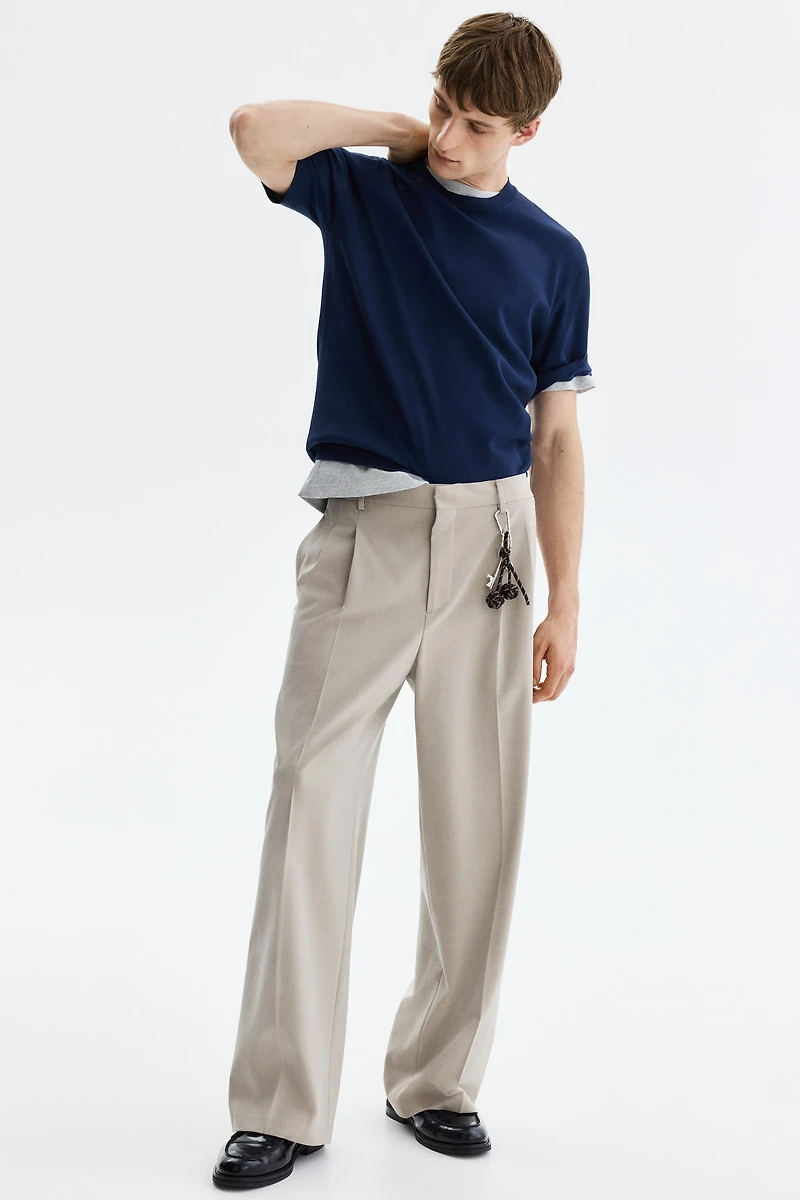 Slim-Fit Knit T-Shirt
