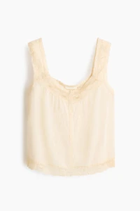 Embroidered Viscose-Blend Top