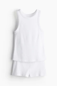 Pointelle Jersey Pajamas