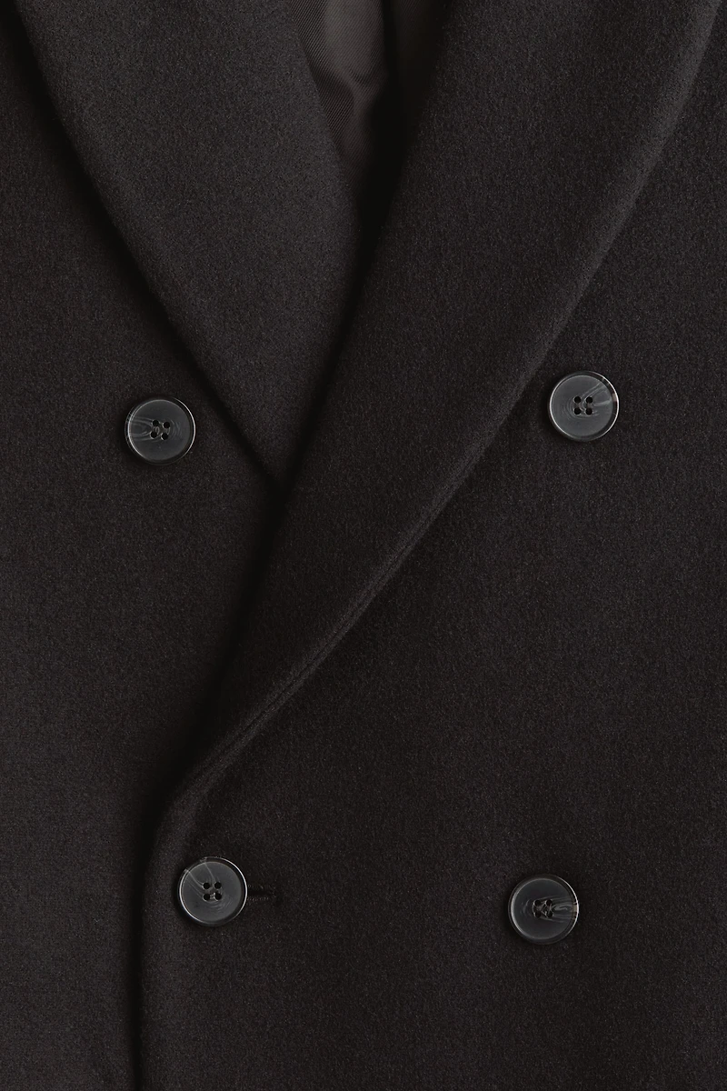 Wool-Blend Coat
