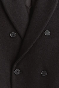 Wool-Blend Coat