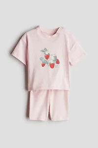 2-Piece Cotton Jersey Set