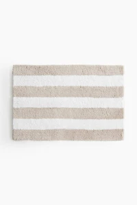 Tapis de bain en coton mélangé