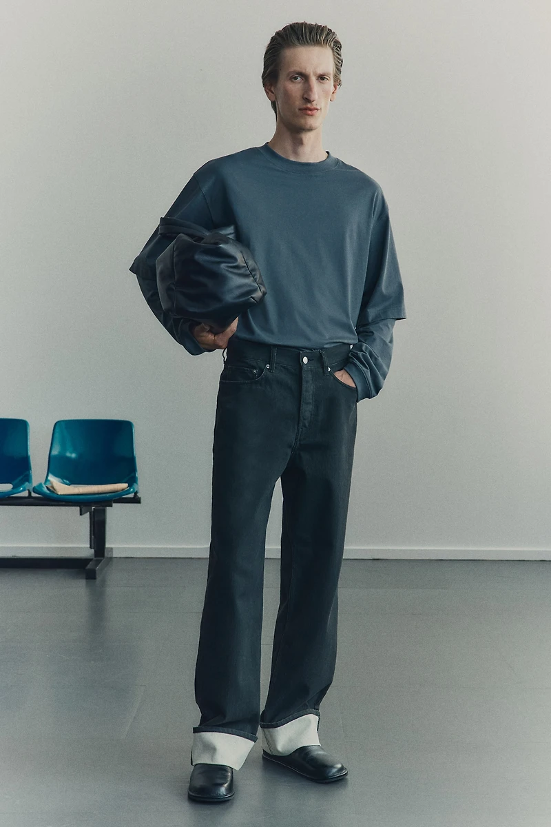 Layered Pima Cotton Shirt