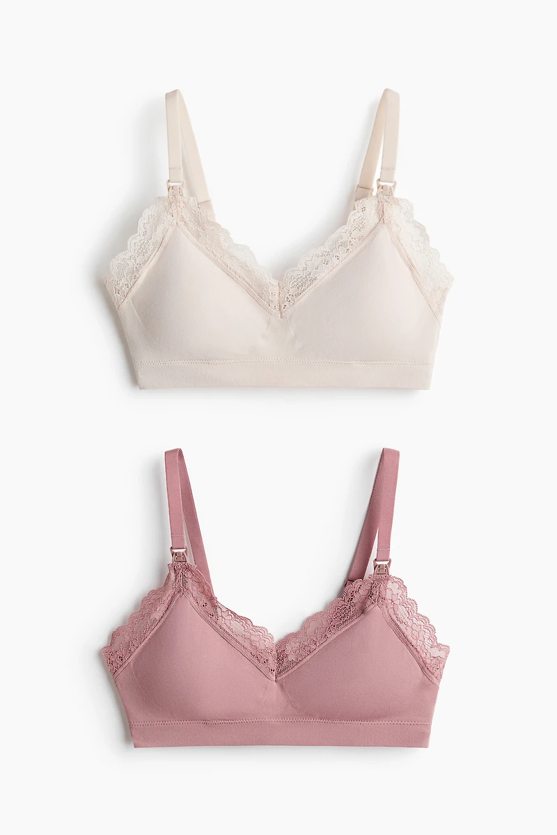 MAMA 2-Pack Padded Nursing Bras