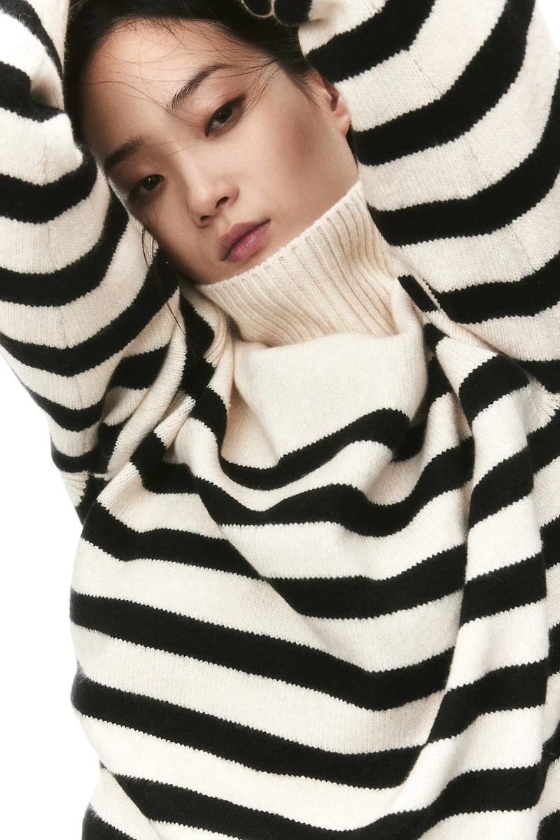 Oversized Turtleneck Sweater