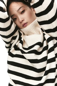 Oversized Turtleneck Sweater