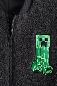 Blouson aviateur en polar