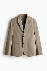 Regular-Fit Single-Breasted Jacket