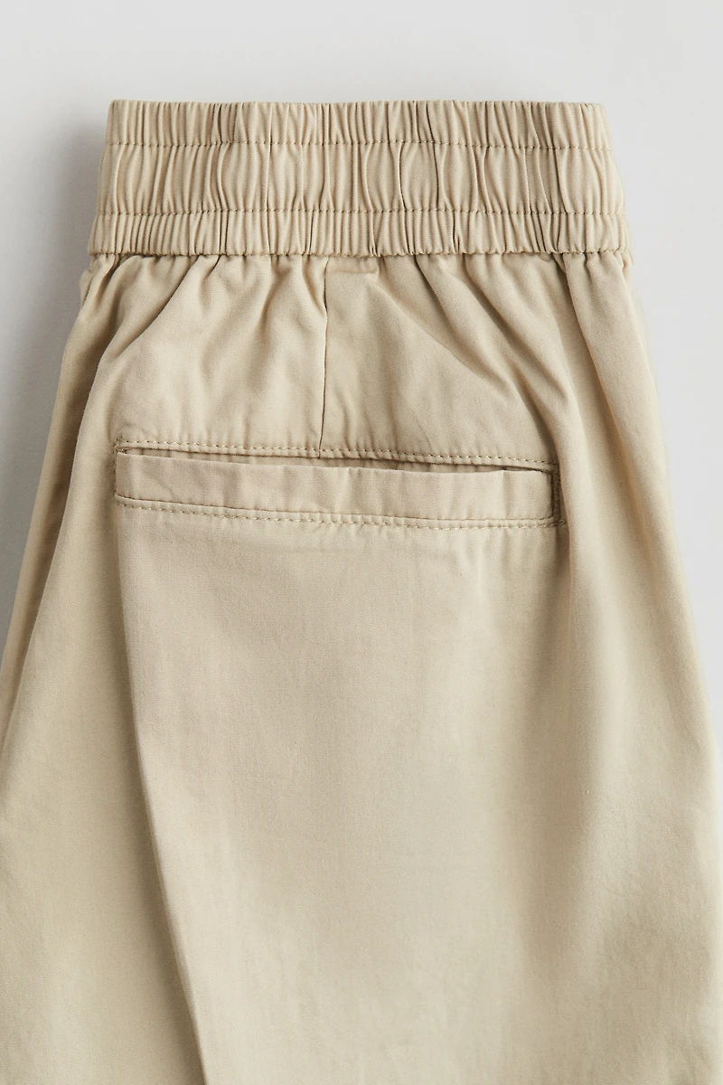 Pantalon coutil ample en coton