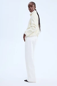 Jean ample taille haute