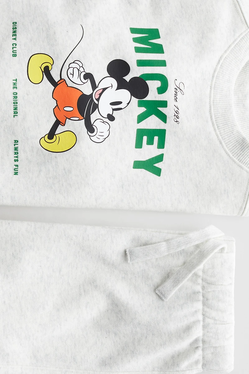 Ensemble 2 pièces en molleton