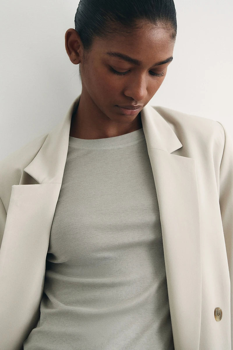 Double-Breasted Blazer