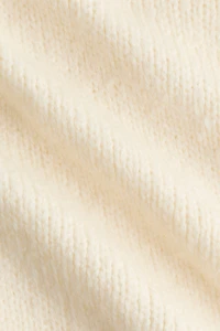 Veste à capuche en tricot fermeture éclair