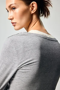 Haut ajusté en coton