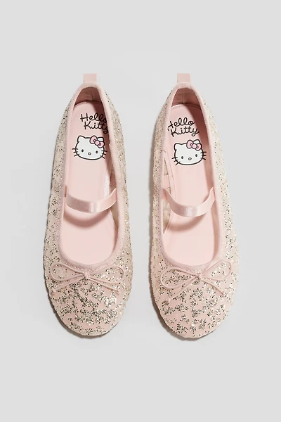 Glittery Ballet Flats