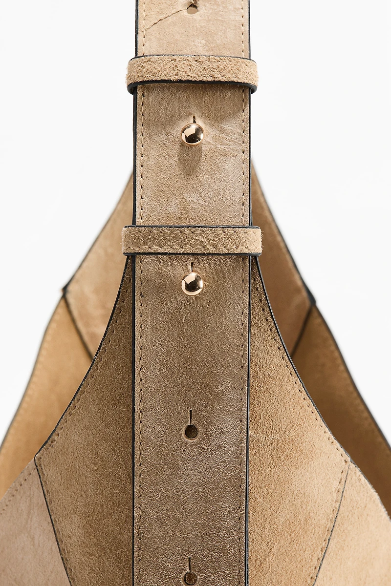 Suede Shoulder Bag
