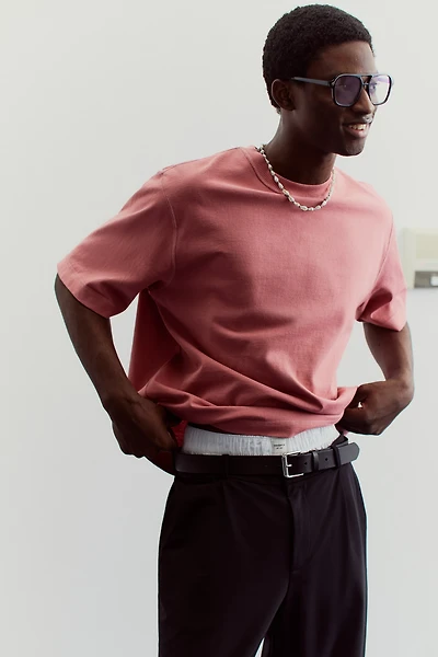 Boxy Fit Washed T-shirt
