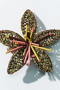 Flower-Shaped Hair Clip