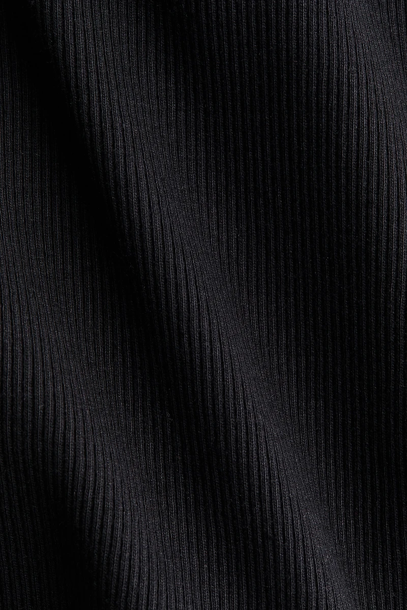 Ribbed Halterneck Top
