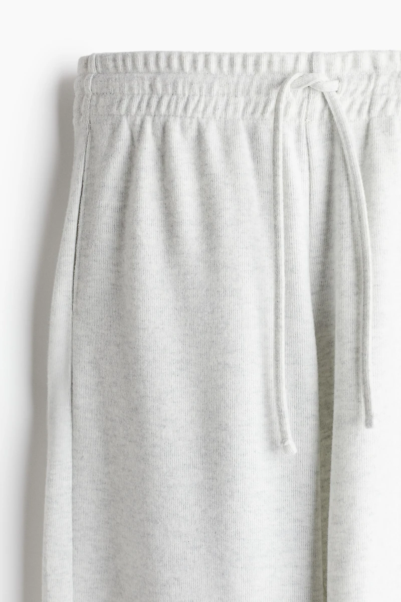 Pantalon de jogging en jersey avec jambes larges