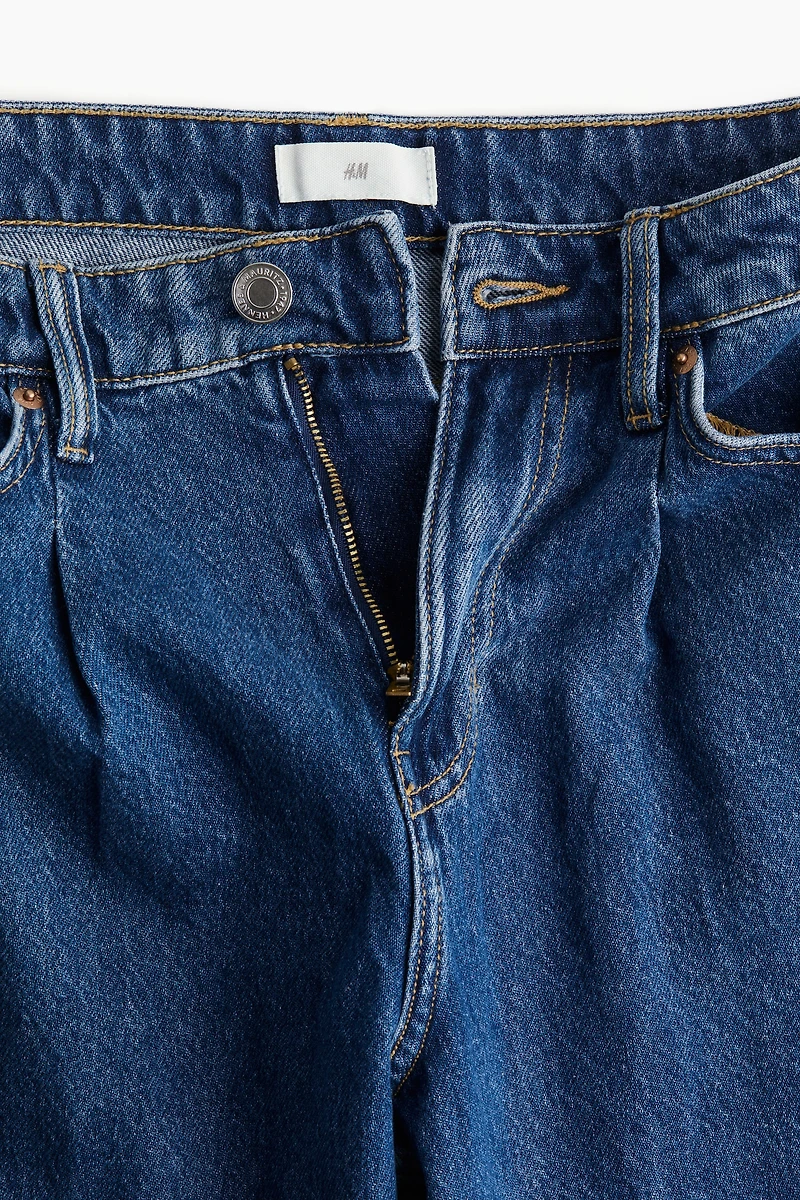 Wide-leg Denim Pants