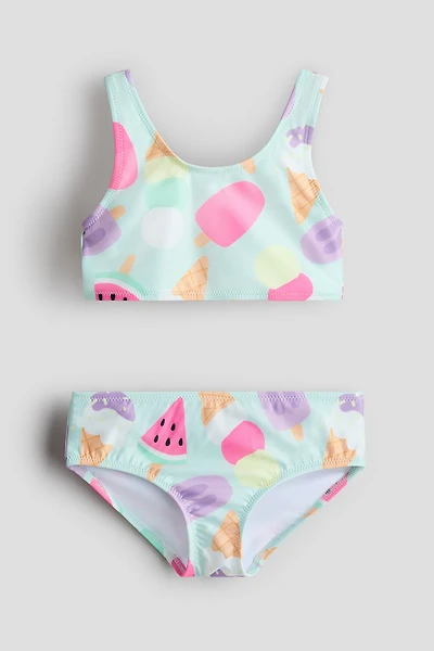 Printed Two-Piece Swimsuit
