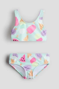 Printed Two-Piece Swimsuit