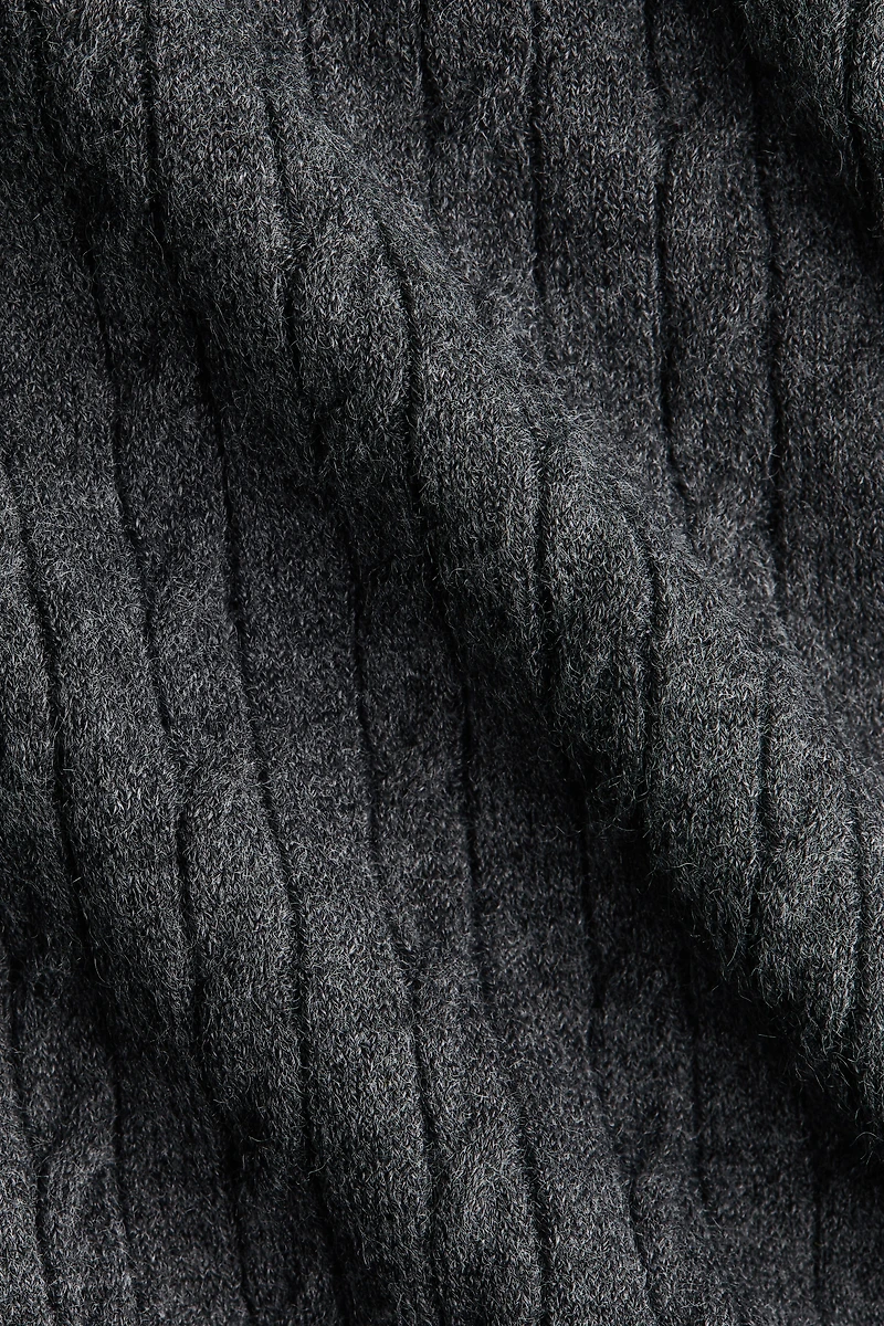 Cable-Knit Dress