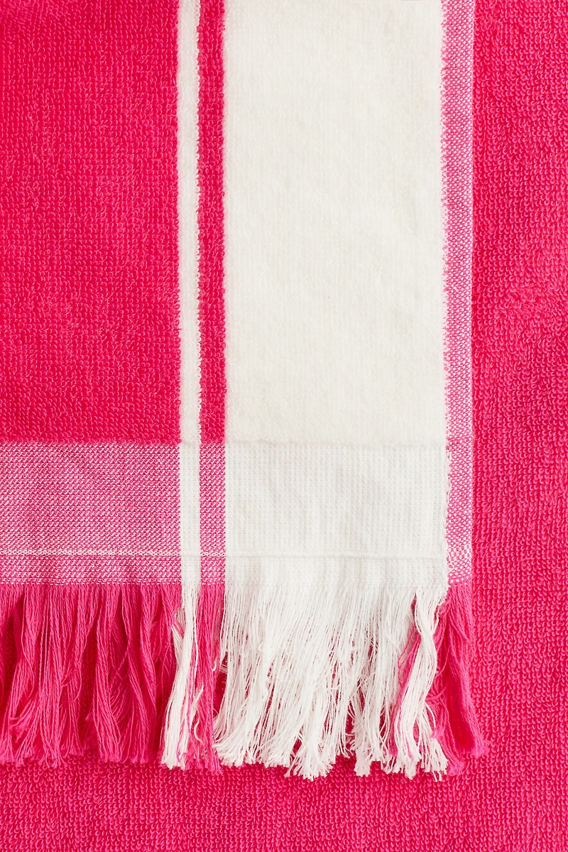 Beach Towel with Fringe