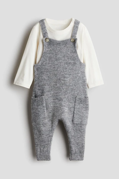 Ensemble 2 pièces T-shirt et salopette