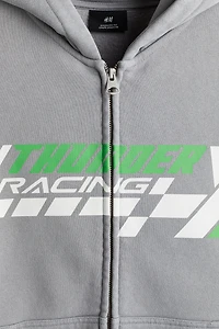 Oversized Hooded Jacket