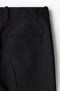 Regular-Fit Tailored Linen-Blend Pants